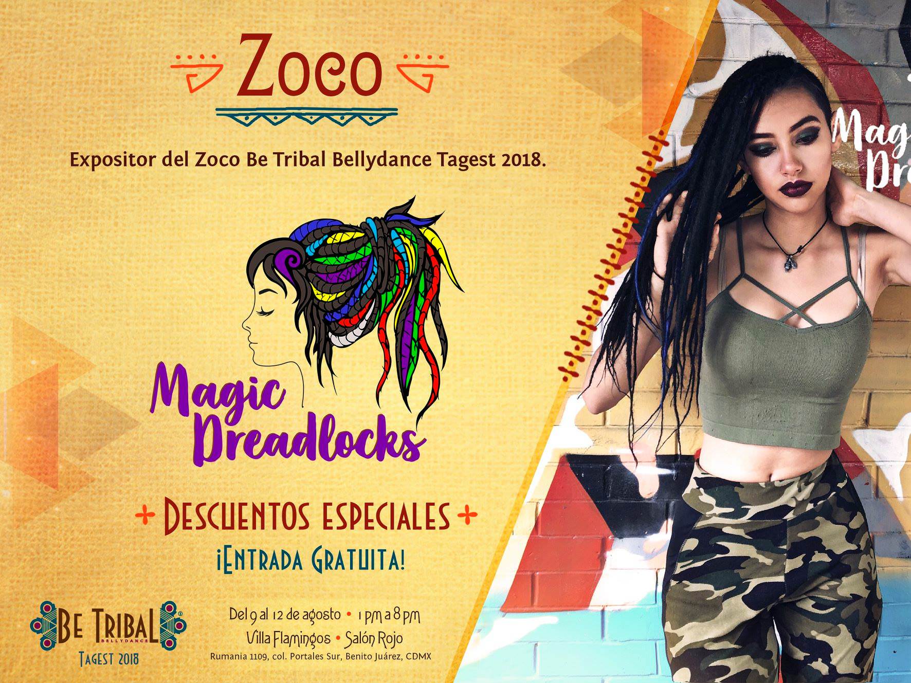2018 Zoco Magic Dreadlocks