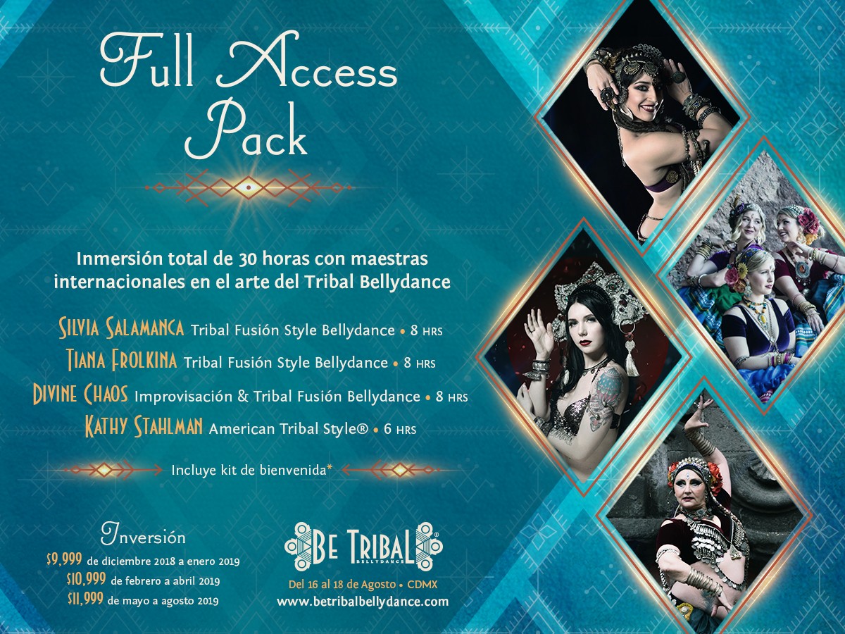 Be Tribal Bellydance 2019 Pack Full Access Pack