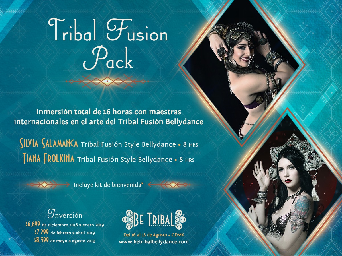 Be Tribal Bellydance 2019 Pack Tribal Fusion Pack