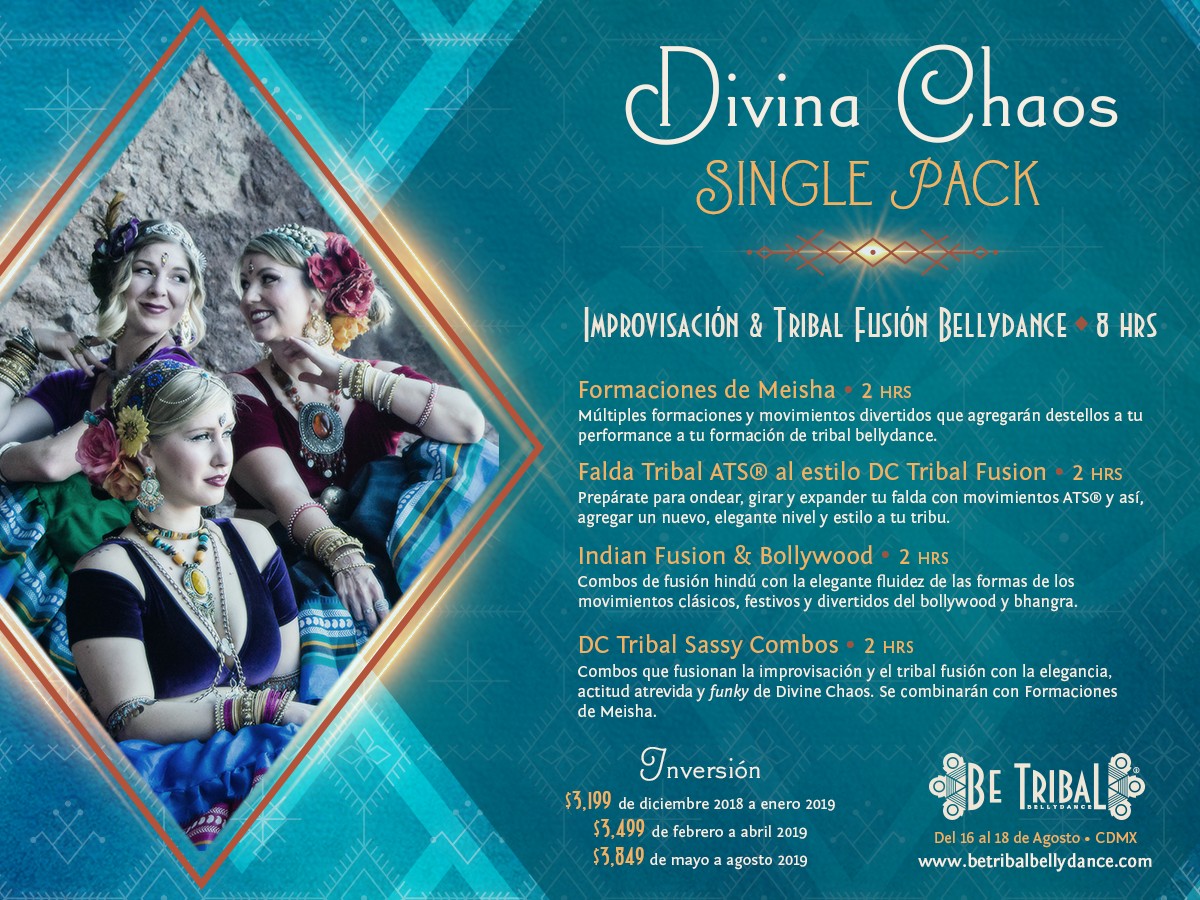 Be Tribal Bellydance 2019 Single Pack Divine Chaos
