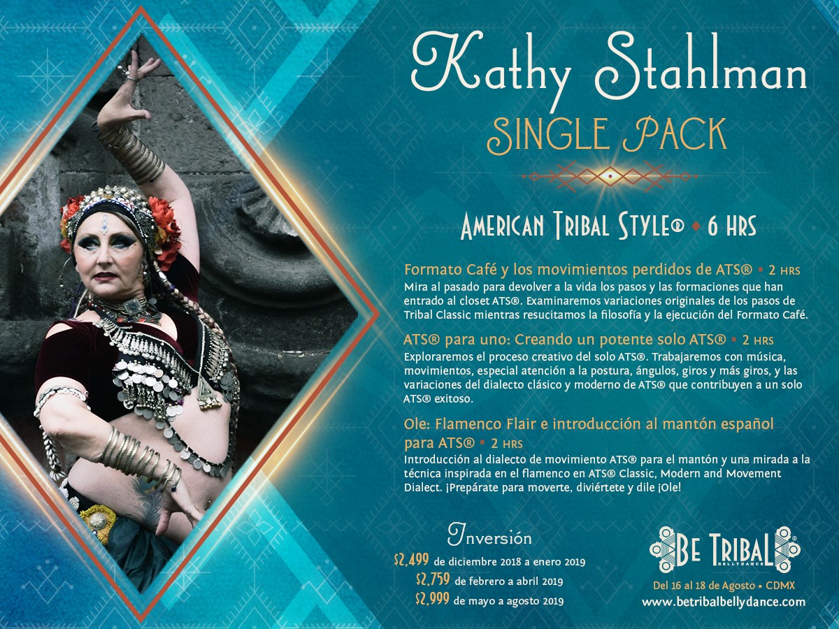 Be Tribal Bellydance 2019 Single Pack Kathy Stahlman