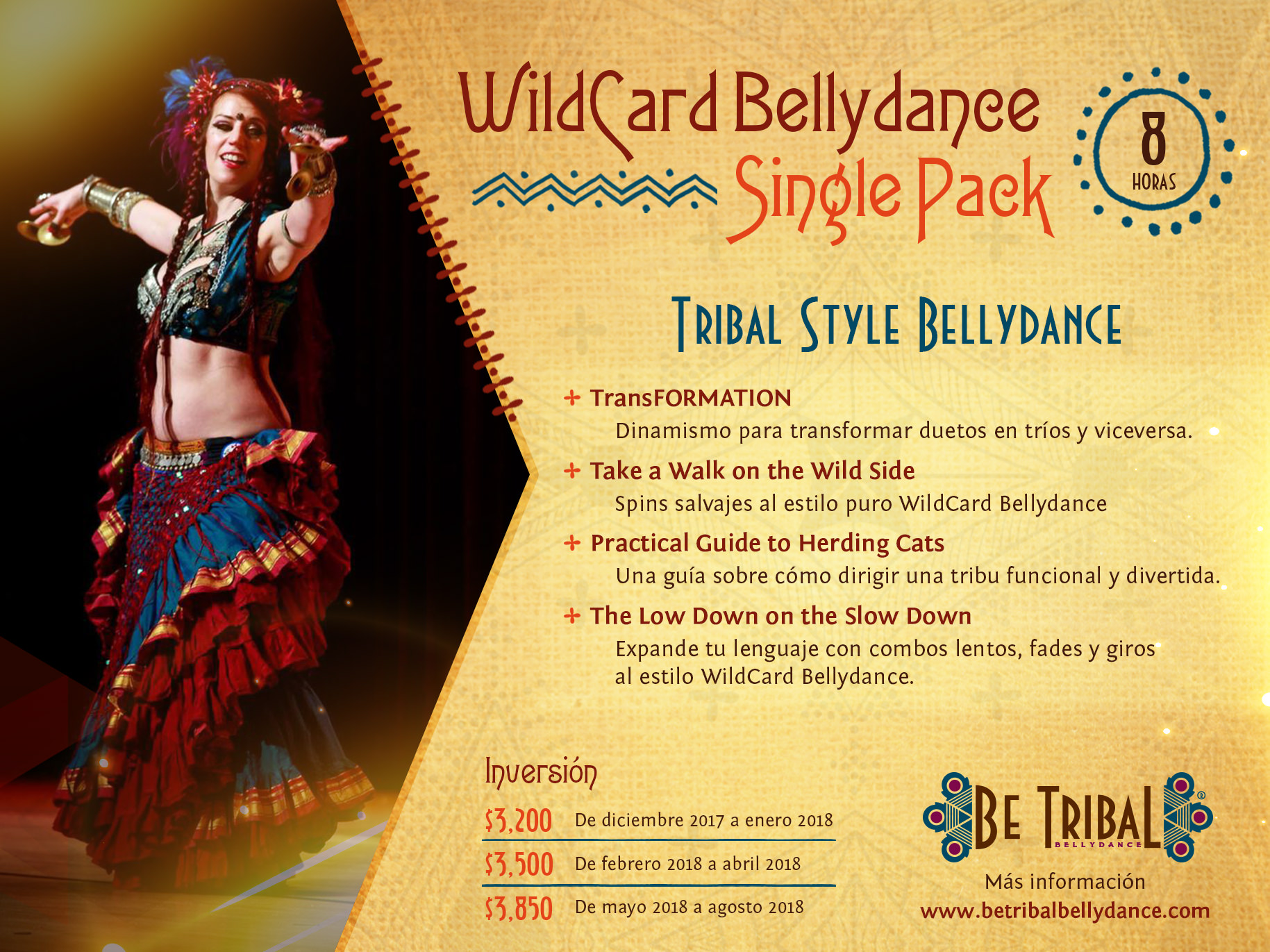 Paquete C WildCard Bellydance Single Pack