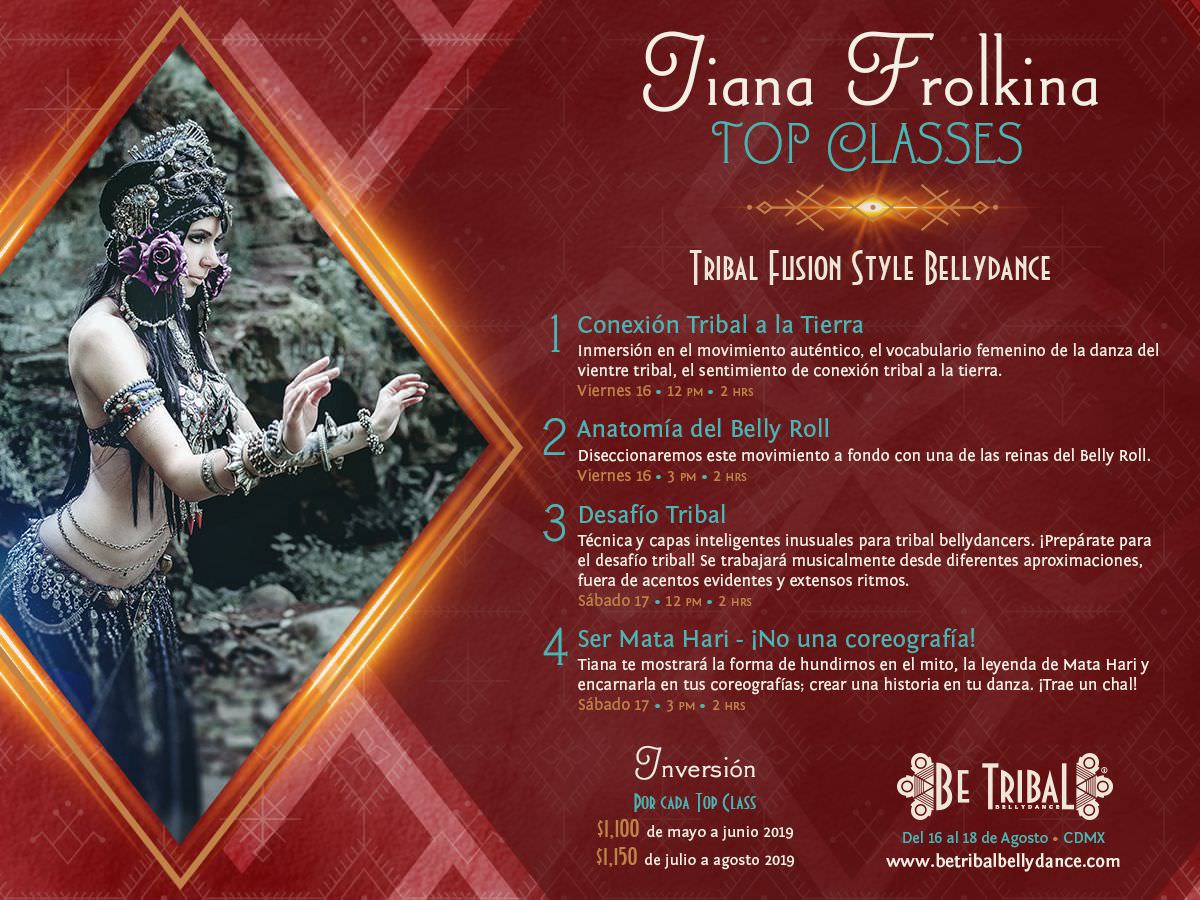 Top Classes Tiana Frolkina 2019